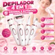 Depilador elétrico feminino 4 em 1, barbeador para remoção de pelos, corpo, pelos do nariz, pelos das axilas, barba reca