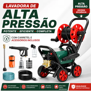 SOARFLY Lavadora de Alta Pressão 6800W 12L/min Profissional Portátil para Carro Alto Fluxo