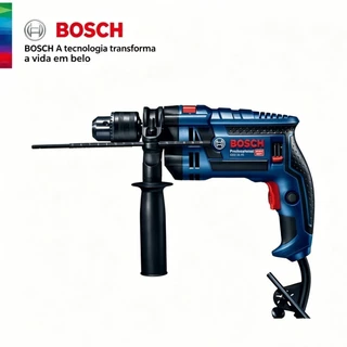 Furadeira de Impacto Bosch GSB 16RE Profissional Parafusadeira Furadeira 220V Para Casa e Reparos