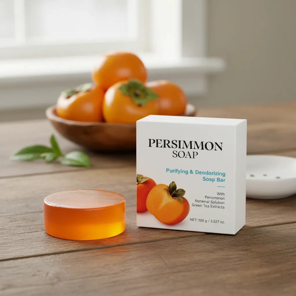 Sabonete Desodorante Purificante Caqui 100g