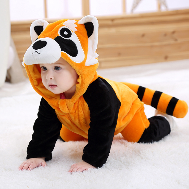 Compra online de 0-3 anos de idade bebê animais cosplay kigurumis