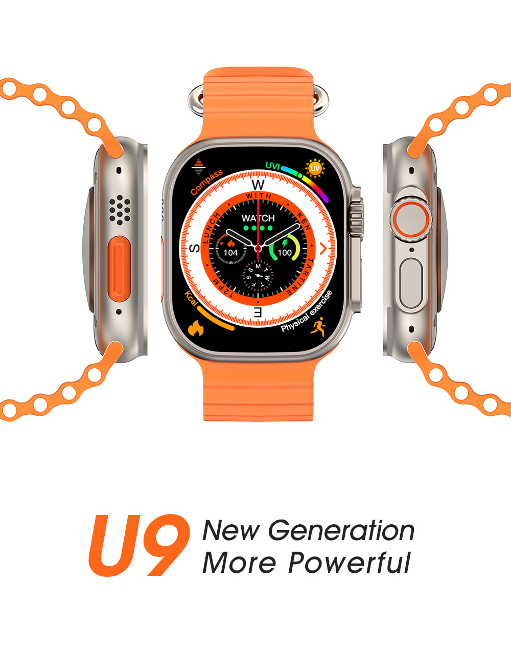 Smartwatch W69 Ulta 49mm memória 2Gb toca música NFC jogos lançamento 2023  / 2024 - Acessórios - Recreio dos Bandeirantes, Rio de Janeiro 1230896590