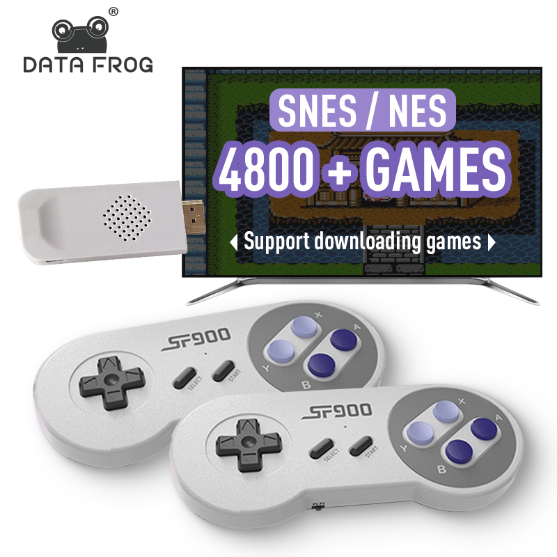 Title 1, Data frog-console de jogos sf900, compatível co...