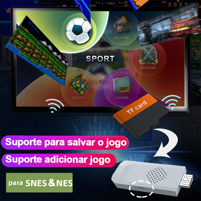 Title 8, DATA FROG – Console de jeu rétro TV 16 bits SF9...