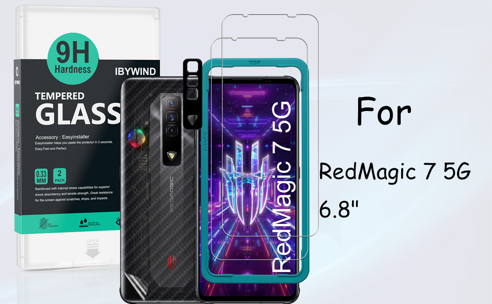 Ibywind voor ZTE nubia RedMagic 11 Pro/11 Pro 5G Screen Protector,2