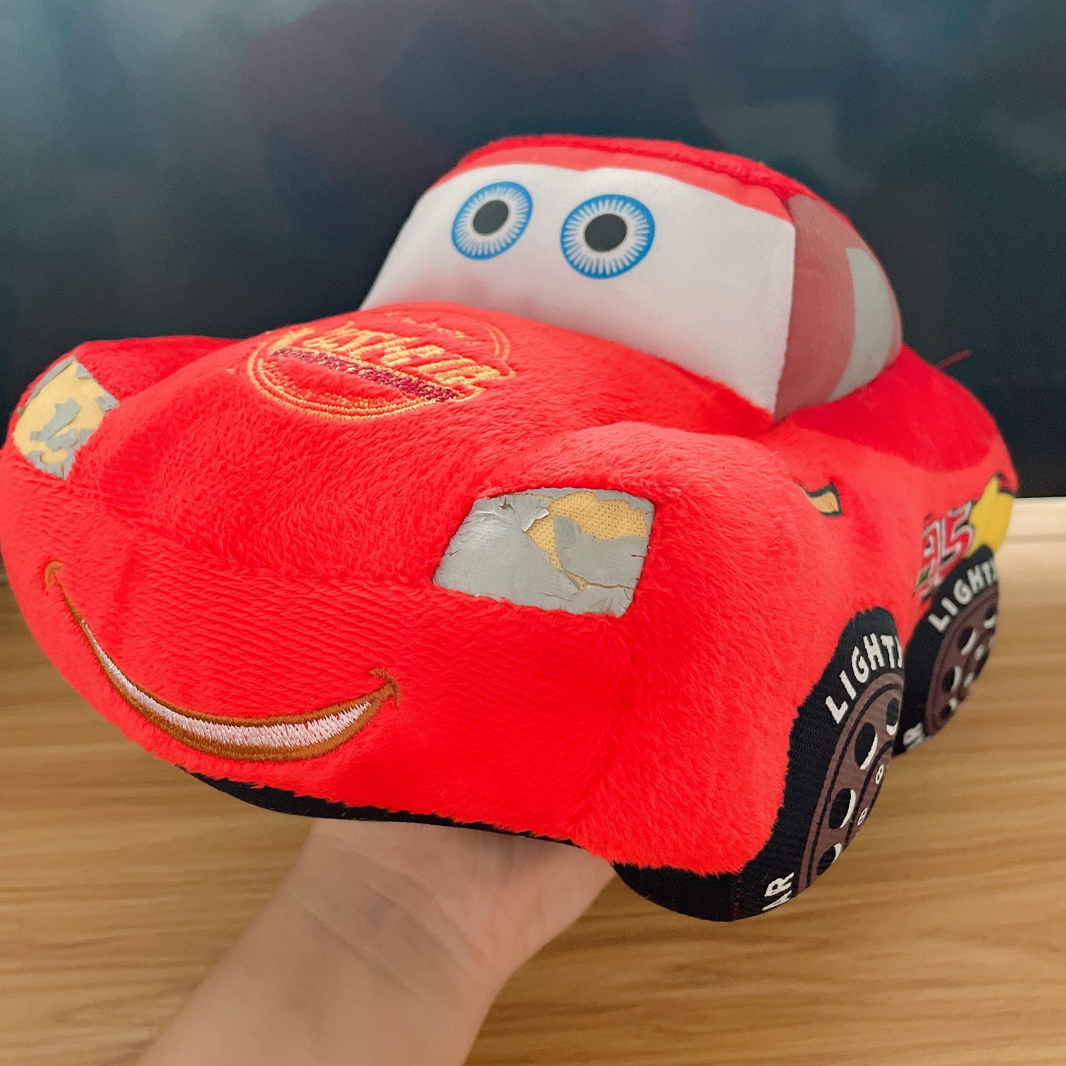 Lightning mcqueen hot sale plush