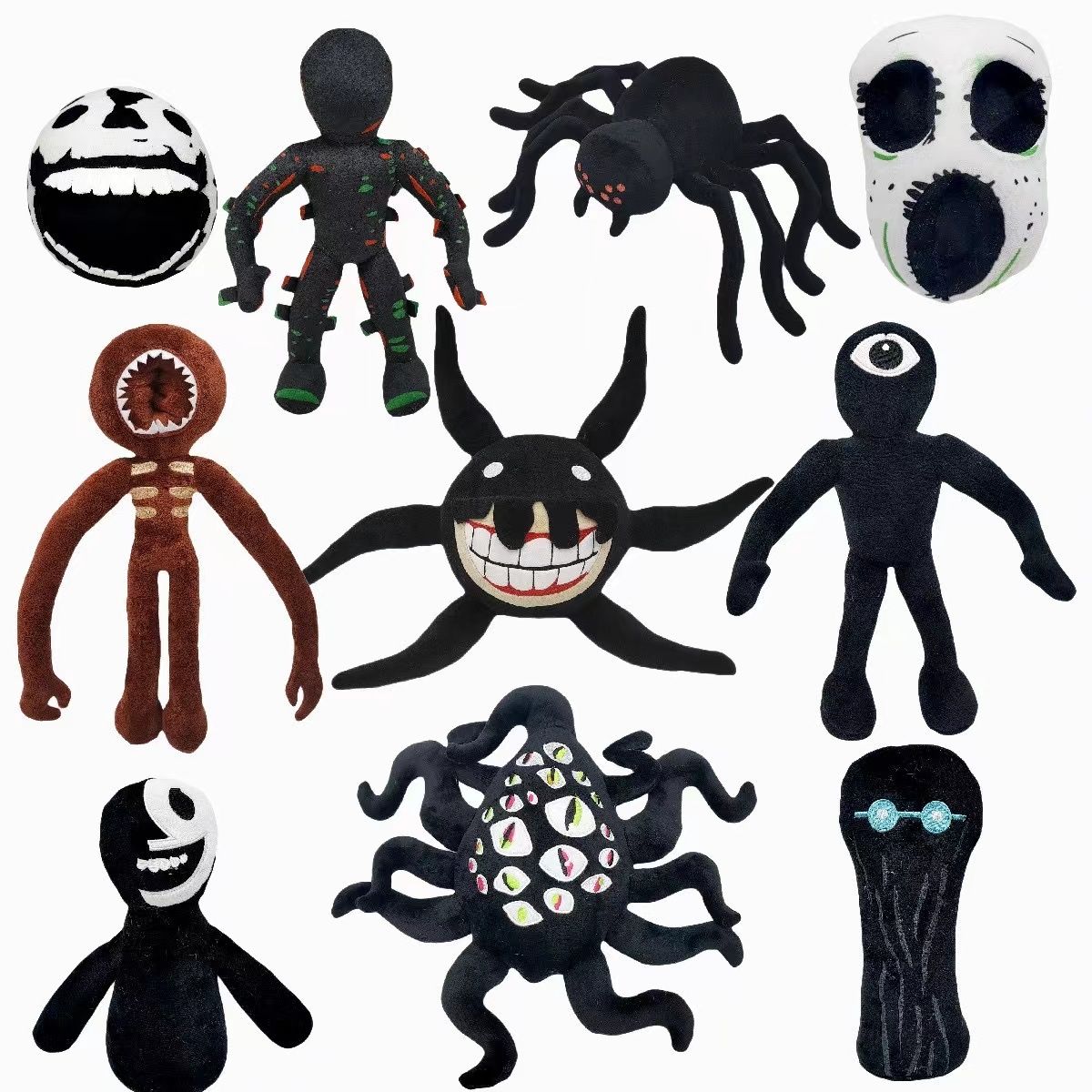 Roblox Game Doors Figure Screech Glitch Monster Horror Toy Figure Kids 18cm