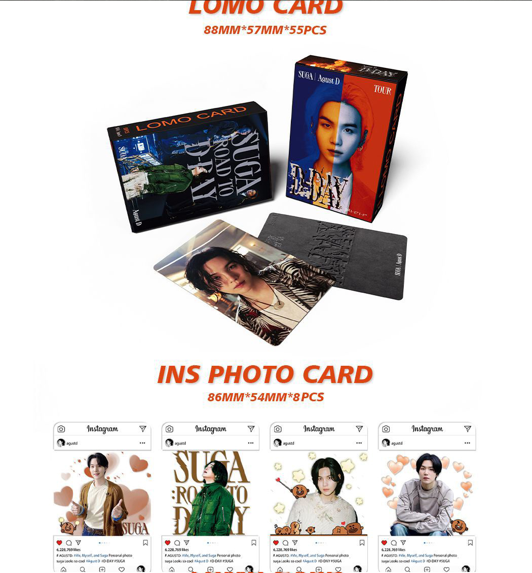 Kpop BTS > suga Solo Album Agust D Merchandise Gift Box Set