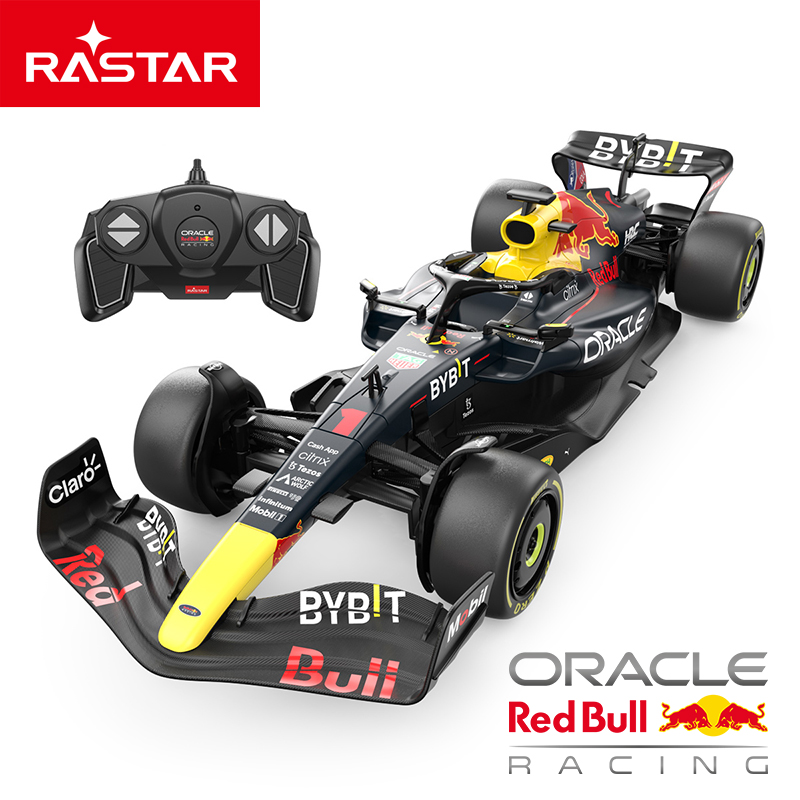 Rastar 1/18 Alpha Red Bull F1 RB18 Fórmula Controle Remoto De
