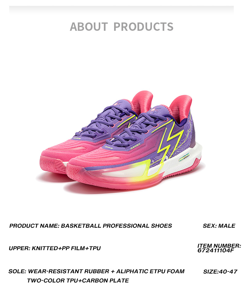 361 Graus Big3 4.0 Quick Pro Men Sapatos De Basquetebol Homens