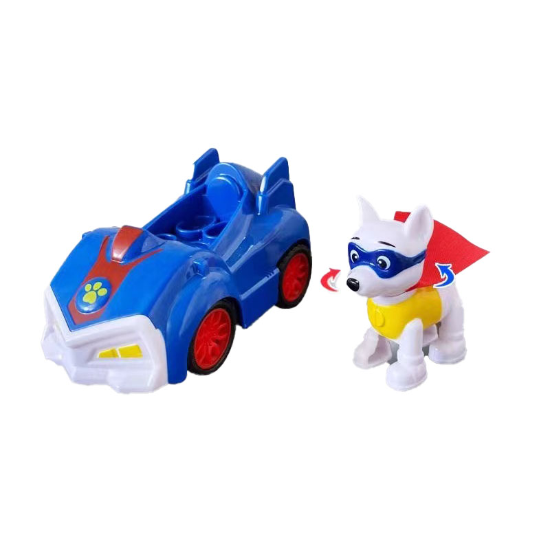 Brinquedos Educativos Para Carros PAW Patrol Pull back car Tracker Apollo  Ryder Modelo Criança
