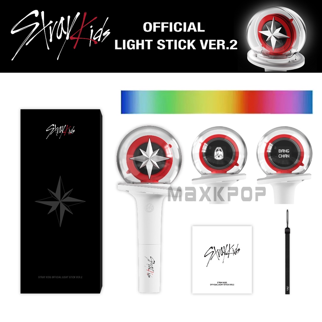 Lightstick Stray Kids Bastão De Luz Oficial Glow Stick K-pop
