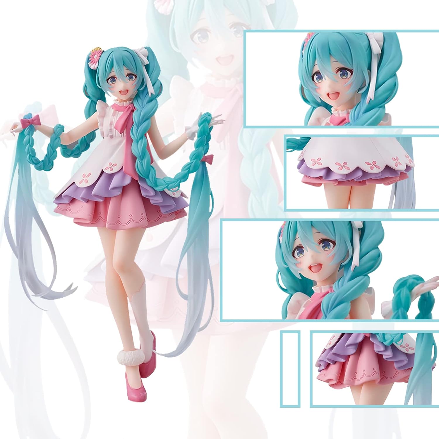 Japense Anime Hatsune Miku Dos Desenhos Animados Bonito 20 Centímetros PVC  Action Figure Collectible Modelo Cantora Virtual Manga Decoração Do Bolo De  Brinquedo | Shopee Brasil