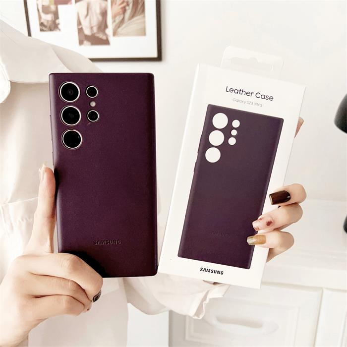 Samsung Galaxy S24 Ultra S24 Plus S24 + Capa De Couro De Luxo De Alta ...