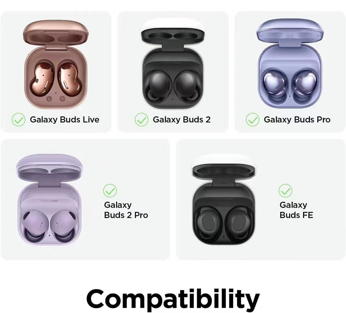 2023novo Para Galaxy Buds 2Pro/Pro/2 Live Case Acessórios 2023novo Para Galaxy Buds 2Pro/Pro/2 Live Case Acessórios