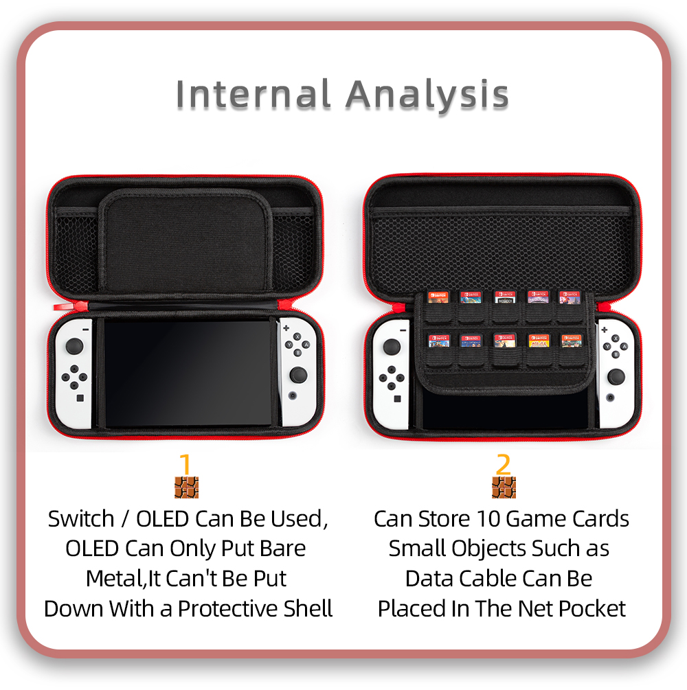 Saco de Armazenamento Nintendo Switch NS Proteção do Console Acessório ...