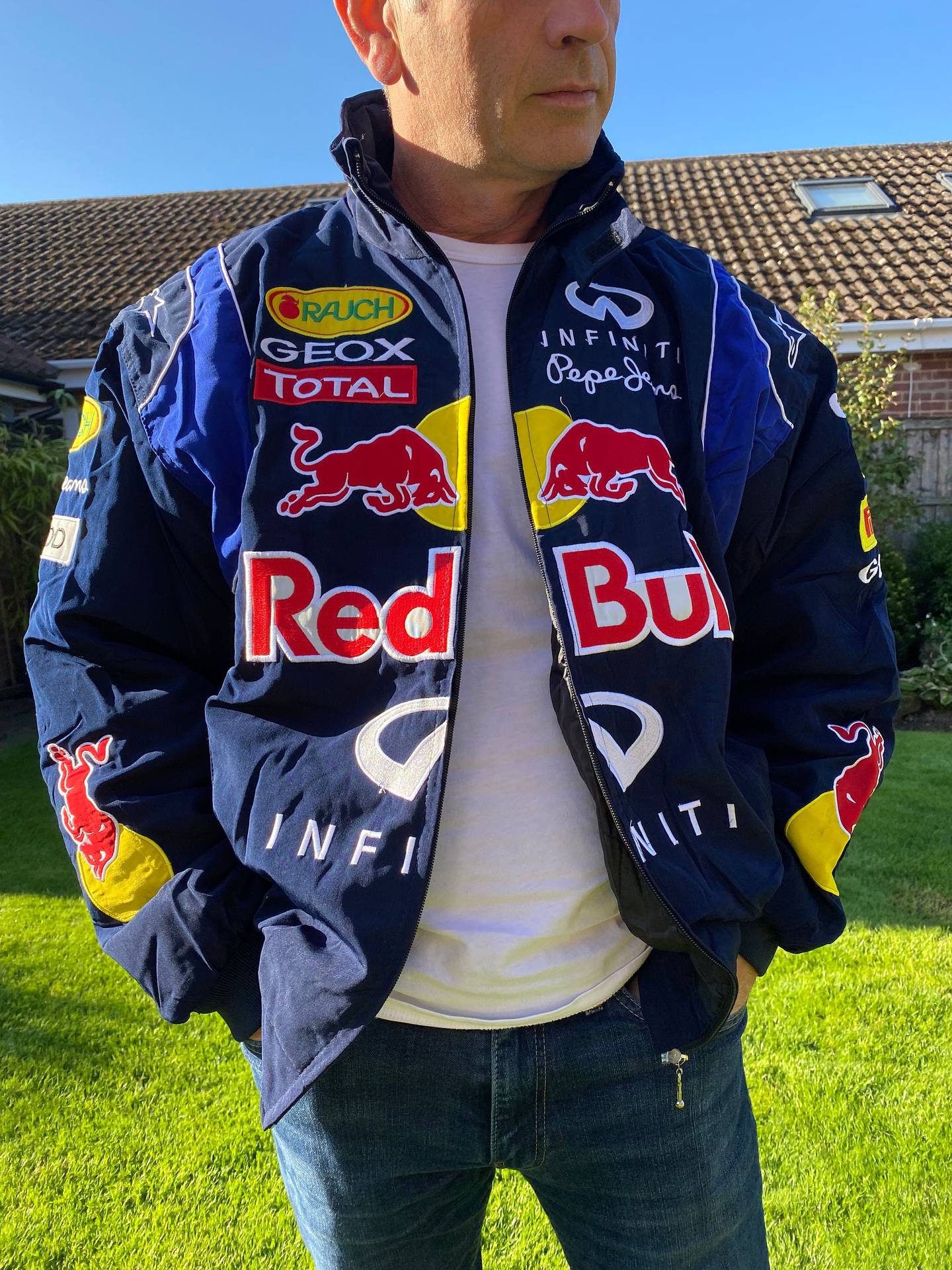 Corta Vento Jaqueta F1 Red Bull Jacket Jaqueta Racing Agasalho