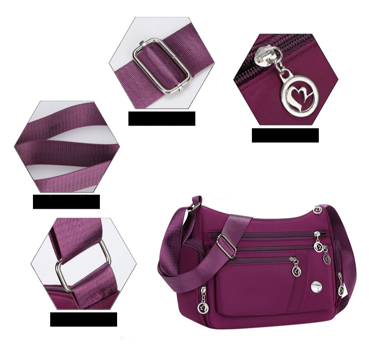 Beg Tangan Wanita Murah Vários Compartimentos Sling Bag Mulheres