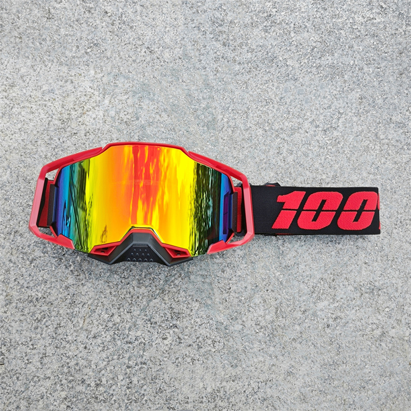 LUNETTES DE MOTOCROSS TWO-X Rocket Écraser MX Enduro Vert Miroir Bleu