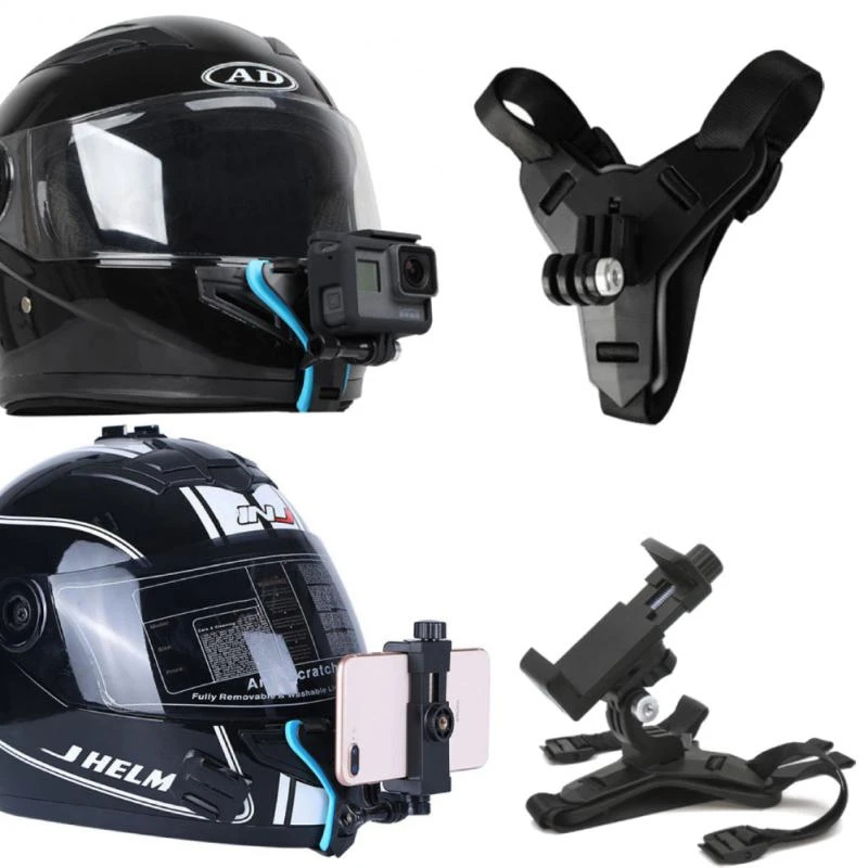 Acessórios Para Capacete De Gopro Suporte Motocicleta Telefone De Ação ...
