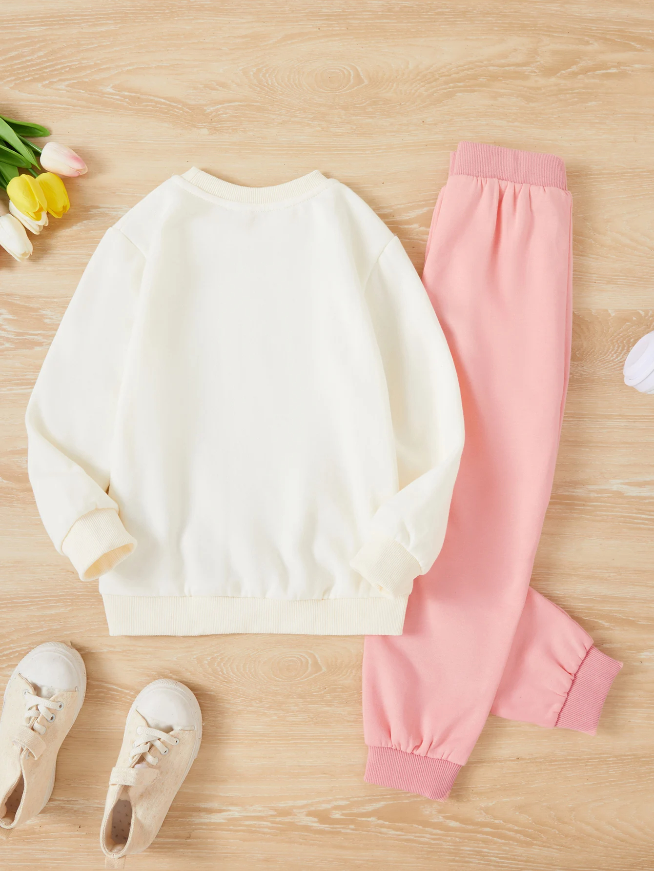 Conjunto Meninas Doce Primavera Outono Crianças Casual Minnie Mouse ...