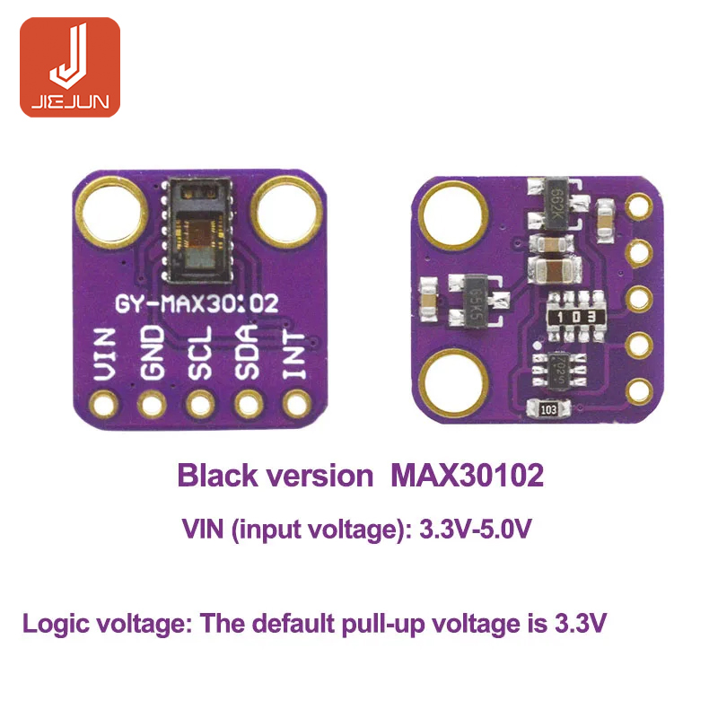 MAX30100 MAX30102 Módulo Sensor De Freqüência Cardíaca Detecção De ...