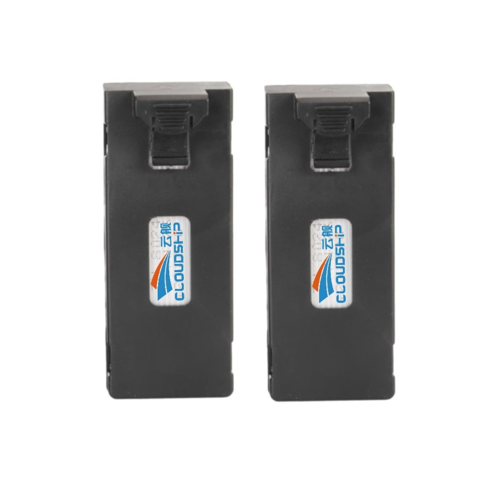 RC Drone Batteria, 3.7V 1800Mah Drone Lipo Batteria RC Drone Accessori per E88 E88MAX E525 E99 K3 RC UAV (Nero