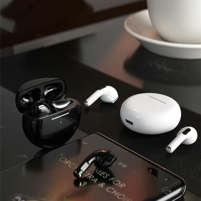 Pro6 Fone De Ouvido Bluetooth Redução De Ruído Toque Estéreo Sem Fio ...