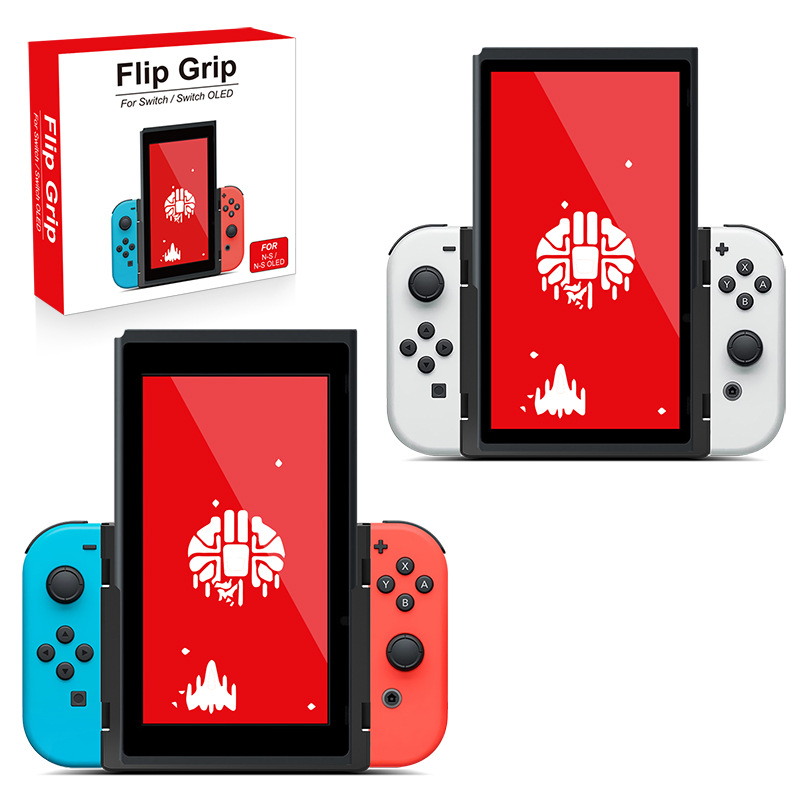 Modo Retrato Flip Grip Acessório Portátil Para Nintendo switch