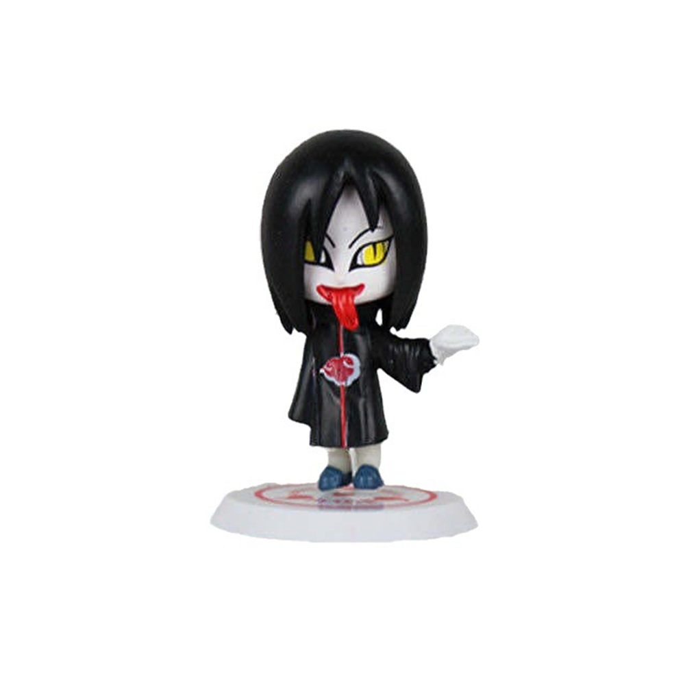 11 Pcs Naruto Akatsuki Mini Figuras 6-7cm Uchiha Itachiha Madara Konan ...