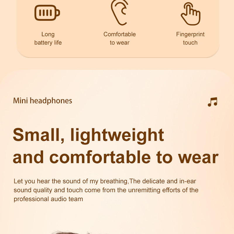 Tws V5.3 True Wireless Stereo Earbuds, TWS Game Hands-Free Earphones ...