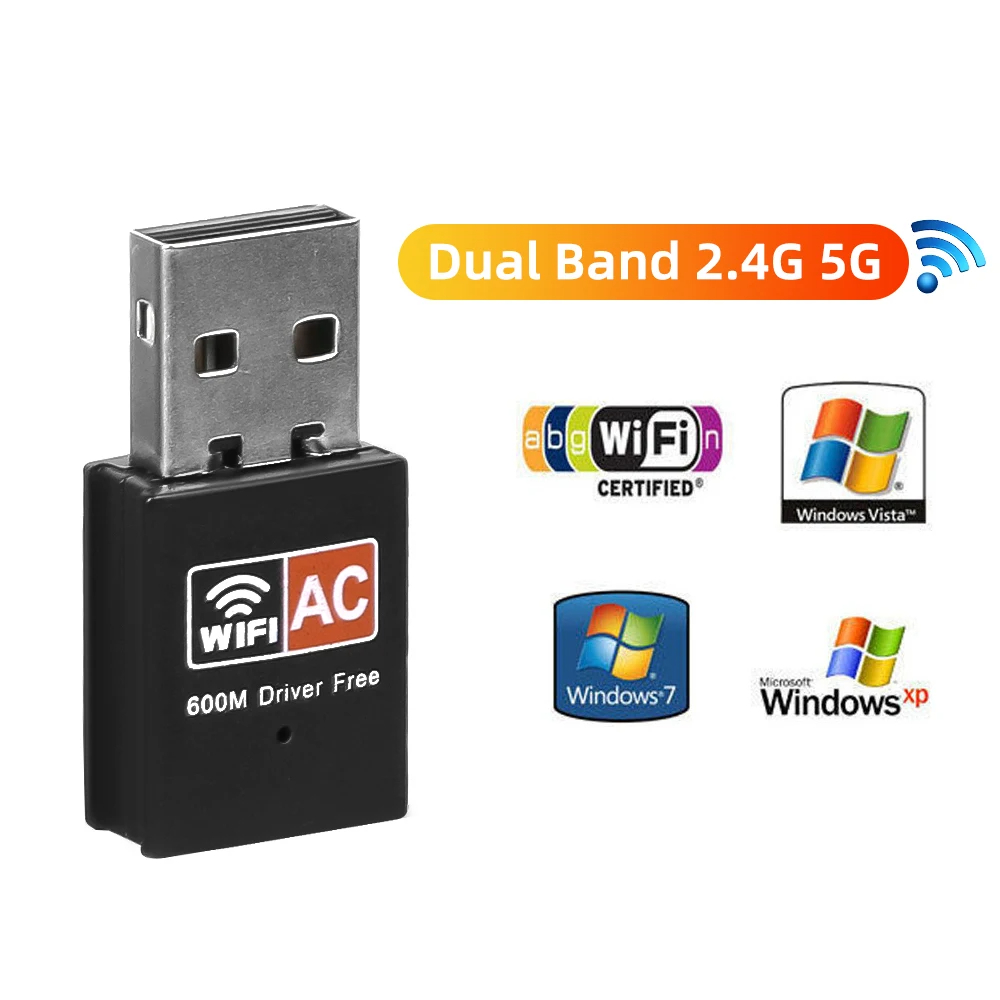 Adaptador USB Wifi Driver Grátis Placa De Rede De 1200 Mbps Sem Fio ...