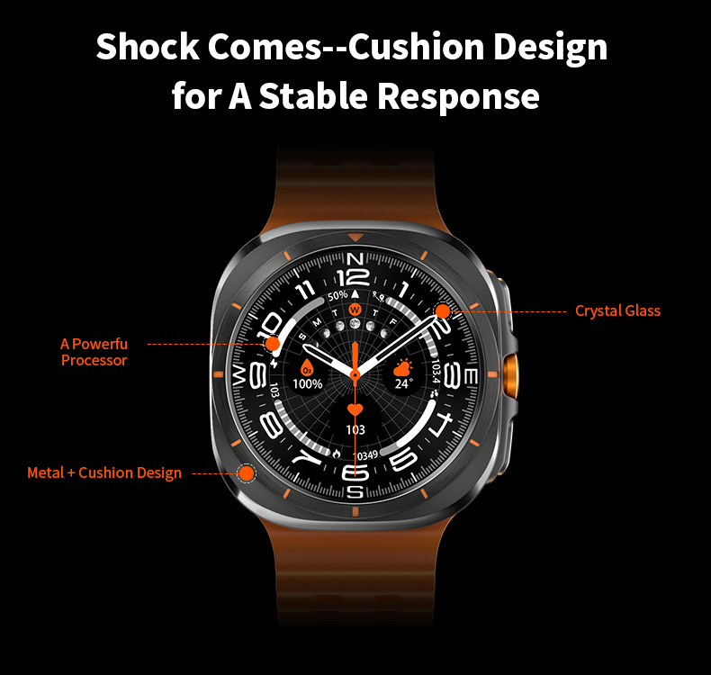 Original Vwar JS Watch 7 Ultra 11 47mm Smartwatch AMOLED Tela