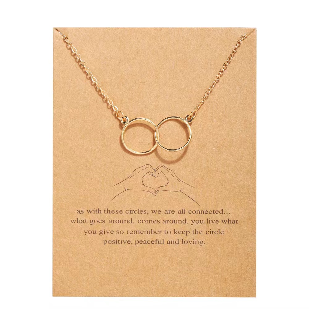 Novo Novo colar de cardápio criativo com pingente de borboleta infinito ...