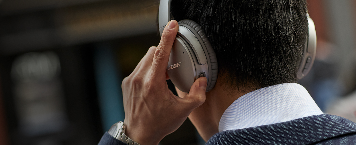 Bose QuietComfort 35 Fone de ouvido Bluetooth sem fio para Bose QuietComfort 35 Fone de ouvido Bluetooth sem fio para