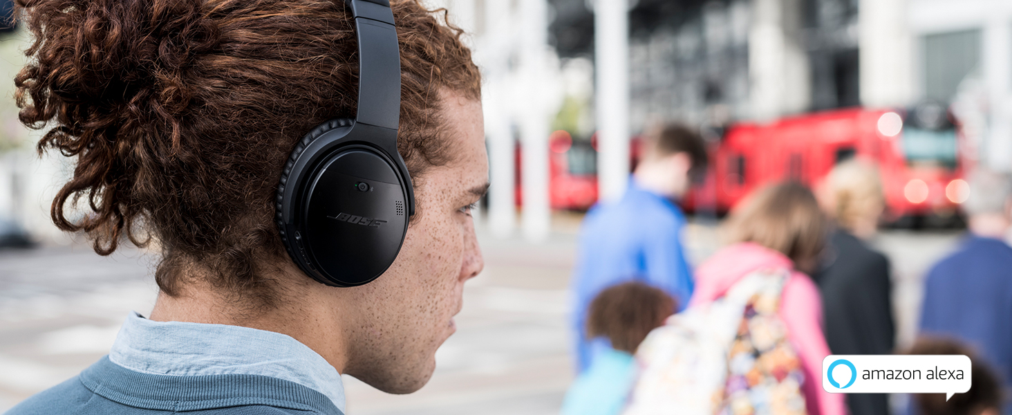 Bose QuietComfort 35 Fone de ouvido Bluetooth sem fio para Bose QuietComfort 35 Fone de ouvido Bluetooth sem fio para