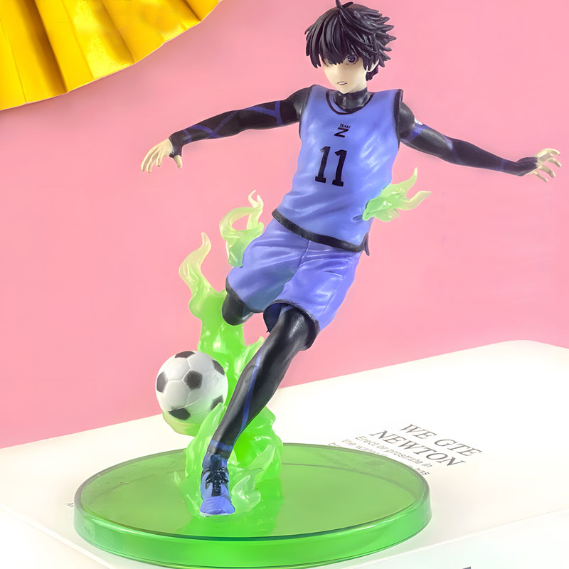 Epitome Blue Lock – Figurine d'anime Aciton Seishiro Nagi/Isagi Yoichi en PVC - Décoration de bureau, collection souvenir, cadeau pour les fans (style C