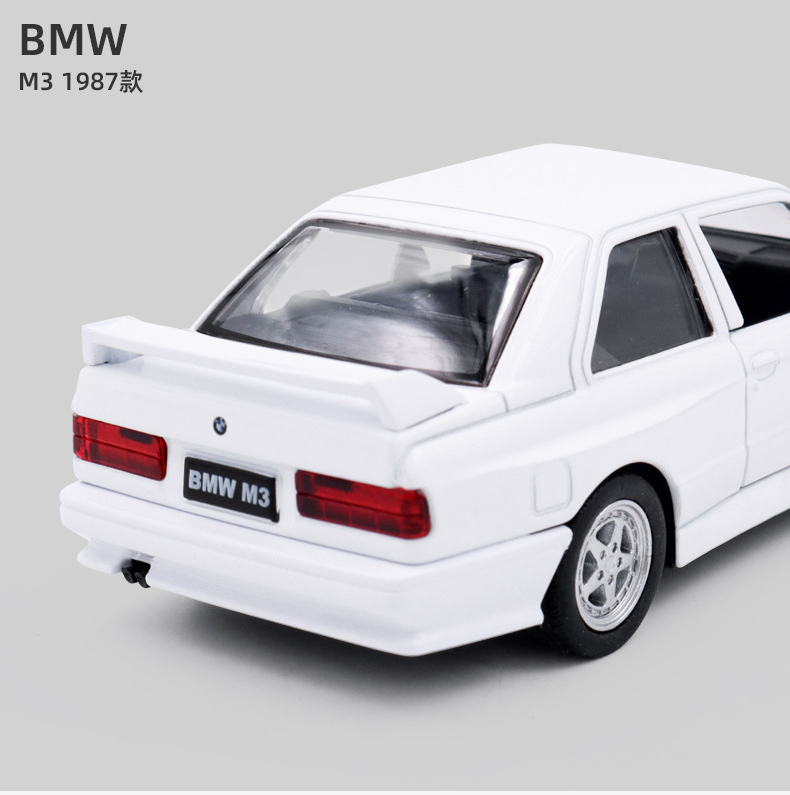 RMZ CITY 1/36 BMW M3 E30 1987 Modelos De Carros Fundidos