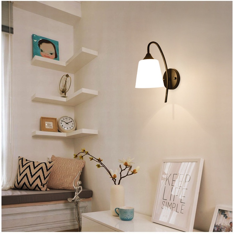 Luminária De Parede Sem Fio Luzes Decorativas Arandela De Parede Quarto ...