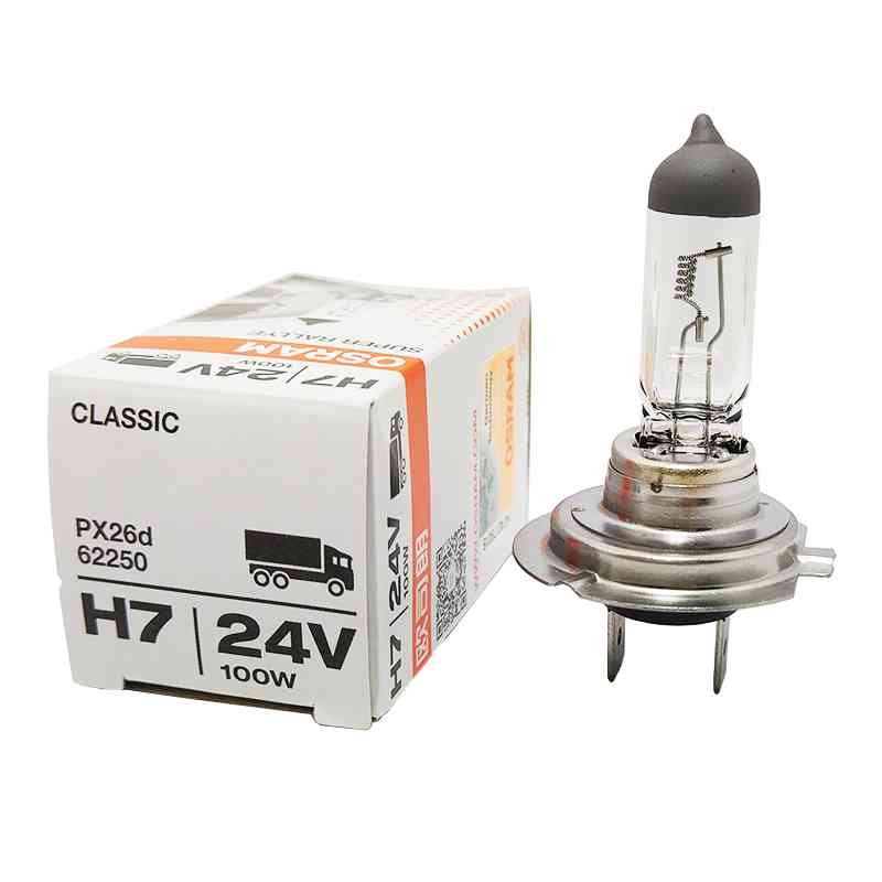 OSRAM Super Rallye H7 24V 100W 3200K Lâmpada original de farol halógeno ...