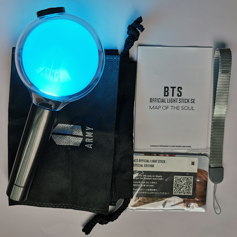BTS Oficial Lightstick Ver 4 Army Bomb MAP OF THE SOUL | Shopee Brasil