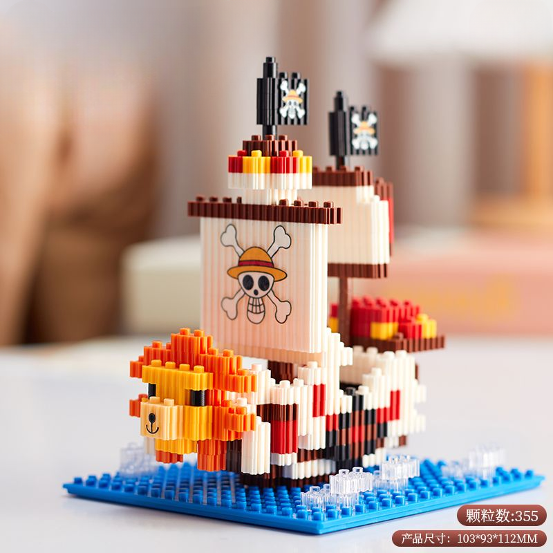 Compatibilidade Lego Partículas Blocos Brinquedos ONE PIECE , Wanli ...