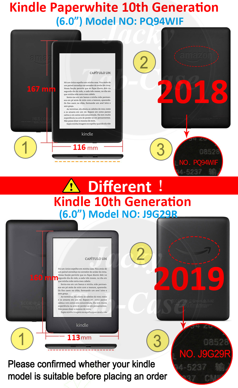 Capa Para kindle Paperwhite 10a Geração 6 Capa Para kindle Paperwhite 10a Geração 6