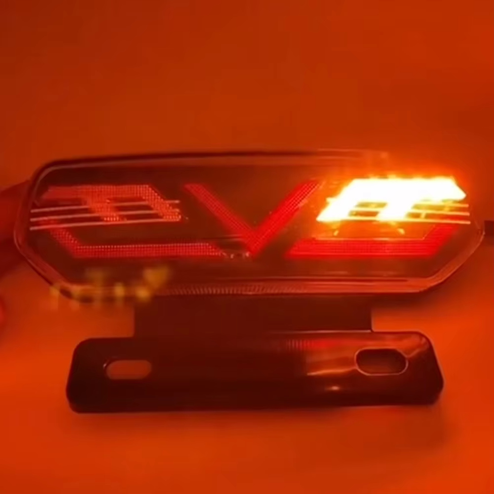 V Luzes Traseiras Da Motocicleta Led Luz De Freio Atv Cauda Moto Parar Sinal Dire O Indicador