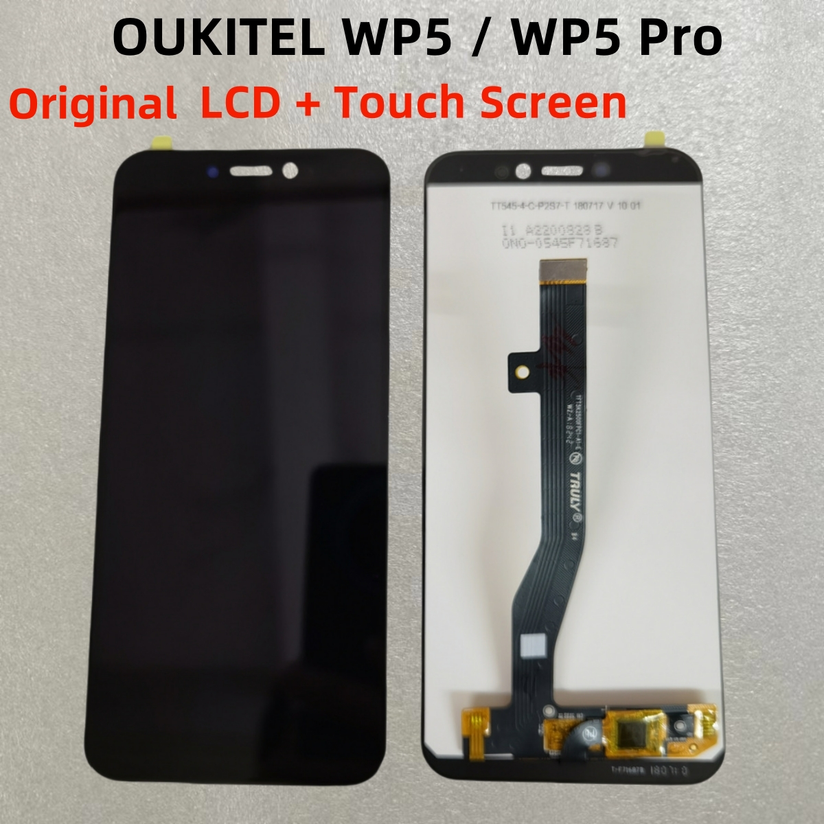 LCD DISPLAY FRAME TOUCHSCREEN PER OUKITEL C19 & C19 PRO MATRICE ORIGINALE - Foto 5