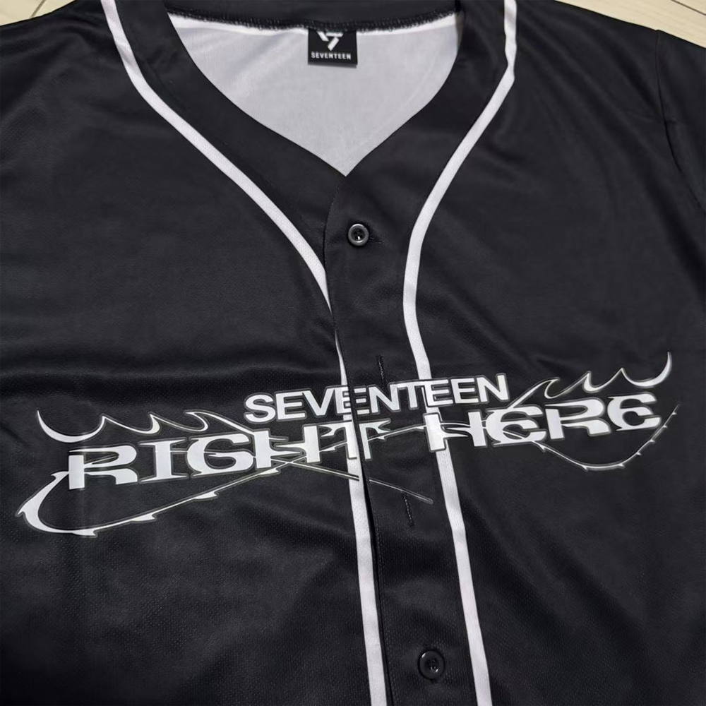 SEVENTEEN RIGHT HERE Uniforme Jersey Camiseta Unissex S.COUPS