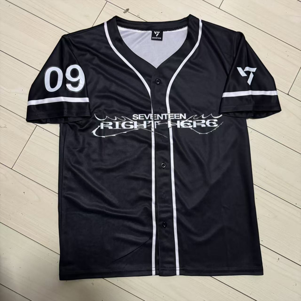 SEVENTEEN RIGHT HERE Uniforme Jersey Camiseta Unissex S.COUPS