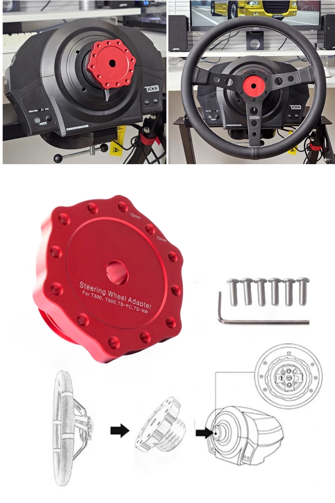 Pack 6 Abrazaderas De Acero Inoxidable 150mm - Para Tubos, Mangueras Y Conductos, Ajuste Con Tornillo