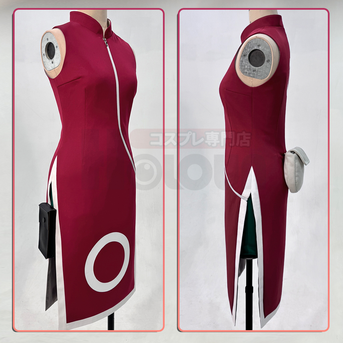 Hololive Anime Haruno Sakura Cosplay Traje Qipao Japonês Role Play ...