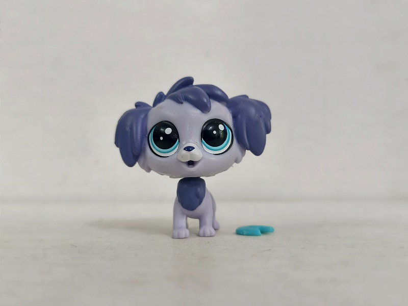 Figura LPS Azul Petey Plumford # 201 Brinquedo Mais Pequeno Para Pet ...